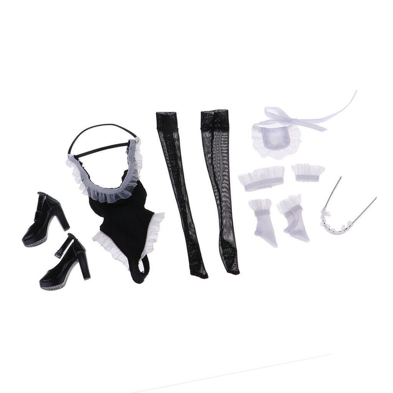 1/6 Scale Womens Maid Clothing Kit for , CY CG Girl, TTL, Enterbay 12