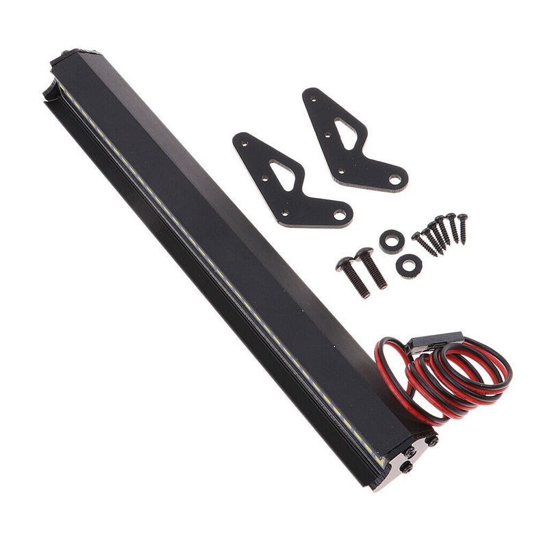 Metal Roof Lamp LED Light Bar for 1/10 RC Rock Crawler RC4WD D90 Body Parts