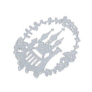 Metal DIY Wreath Castle Cutting Dies Stencils Scrapbook Card Making Craft
