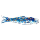 Japanese Windsock Flag Koi Nobori Sailfish Wind Streamer 110cm Golden Blue