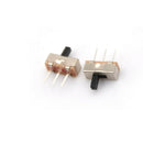 30Pcs 2Position 4mm SPDT 1P2T 3 Pin PCB Panel Vertical Slide Switch M&O