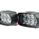 12V 8-LED 2pcs Auxiliary Headlights Fog Light Spot Lamp 12V 12w Super Bright