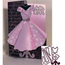 Princess Dress Metal Cutting Dies Stencil Scrapbooking Paper Card Craft Decor