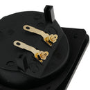 2-Way Speaker Box Terminal Binding Post, Square Spring Cup Connector (80-502)