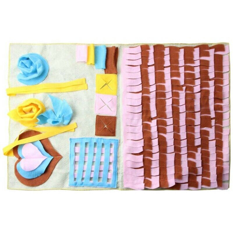 Pet Dog Snuffle Mat Training Pet Feeding Mat Nosework for Dogs Activity Fun