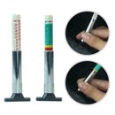 Car Tire Depth Gauge Tester Color Tyre Tread Metric Universal Measures Gage K8B5
