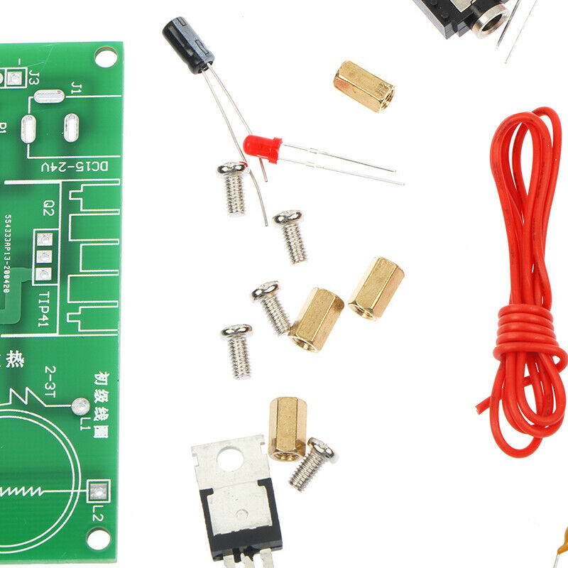 Mini Tesla Coil Plasma Speaker Kit Electronic Field Music DIY Project KitsB Hn