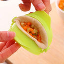 Dumpling Kitchen Tools Hand Pinch Dumplings Mold Maker Tool White(M) A