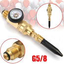 Helium Tank Latex Balloon Inflator Regulator With Gauge For G5/8 Tank Valve