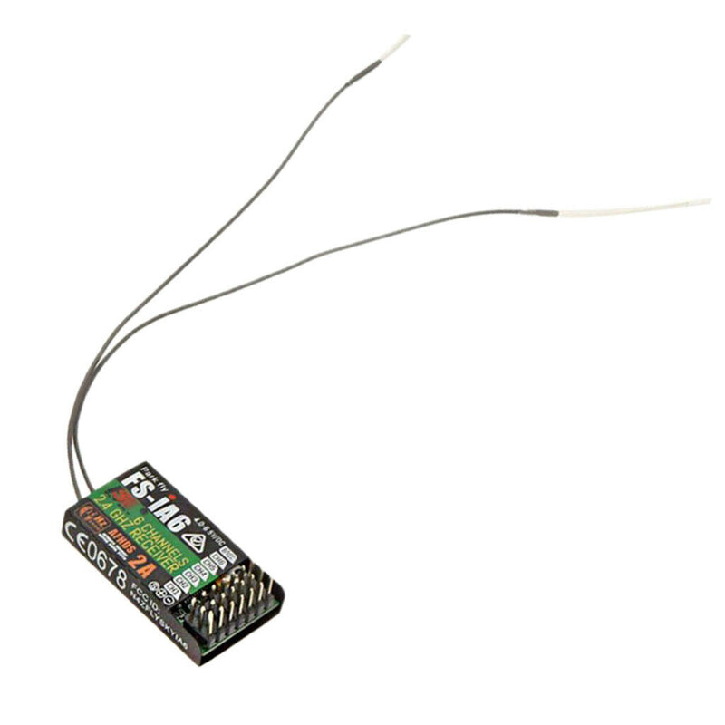 Flysky FS-iA6 2.4G 6CH Receiver AFHDS 2A For RC Fixed-wing Aircraft Glider