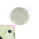 Unique Round Jade Stone Eyelash Extension Glue Adhesive Pallet Stand Holde NMTO