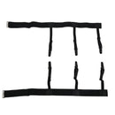 1 Pair Men's Leg Thigh Shirt Stays Holders Elastic Garter with Locking Clam J6N3