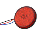 Car Truck Trailer Pickup LED Round Reflector Rear Tail Brake Stop Marker Light3C
