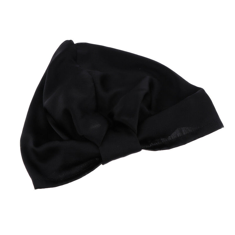 2 pack Women's Silk Sleeping Cap Night Sleep Hats Hair Care Scarves Bonnet