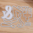 Symbol Cutting Dies Stencils Scrapbook Embossing DIY Craft Album Card Gift A