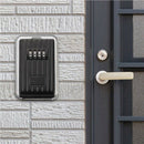 Wall-Mounted Outdoor Key Storage Lock Box 4-Digit Combination Password Key  L4U2