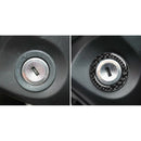 Carbon Fiber Engine Start Stop Ignition Key Ring Trim for Ford Mustang 2009-2013