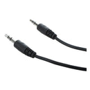 3.5mm Male to Male Stereo Audio Cable - ( 6ft, Black )