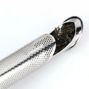 Stainless Steel Pipe Design Strainer Tea Infuser Touch Feel Good Tea Tool