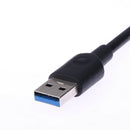 High Speed 4-Port USB 3.0 Multi HUB Splitter Expansion Laptop PC Adapter
