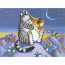 5D DIY Full Drill Diamond Painting Music Cat Cross Stitch Embroidery Craft