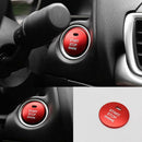 Engine Start Stop Push Button Cover Trim for Mazda 3 Axela CX-3-4-5 (Red)