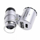 Mini illuminated jeweler's loupe 60x