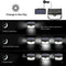 Outdoor Waterproof Solar Light Human Motion Sensor Security LED Wall Lamp A