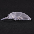 1pc Plastic Transparent Hard Lure 14g Blank Fishing Bait Unpainted Wobblers