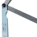 15cm 6" Length 0.02mm-1.0mm Thickness Metal Metric Feeler Gauge