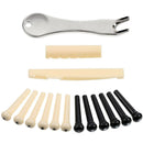 Small Acoustic Saddle Nut Puller Guitar Bridge Pin Extractor Portable Easy Use