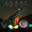 Rechargeable USB Ultra-Bright T6 LED Torch with Beam Focusing Flashlight us N0A1