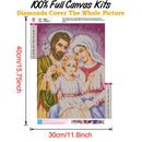 5D DIY Full Drill Diamond Painting Religious Embroidery Mosaic Kit (B039)