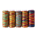 5pcs Hand Stitched Denim Thread Line DIY Sewing Thread for Bags Jeans
