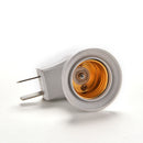 E27 LED Light Male Socket to US AU Type Plug Adapter Converter for Bulb Lamp  JR