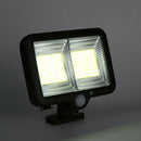 128 LED Solar Wall Light Motion Sensor Waterproof Yard Street Security Lamp