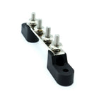 4 Post 1/4 inch Power Distribution Block Bus Bar Electrical Terminal with Cover