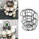 Eggs Skelter Deluxe Modern Spiral Dispenser Rack Basket Storage Space Up to K1E7