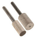 2Pcs Diamond Grinding Head Diamond Mounted Point Set Grinding Rotary Bit East to