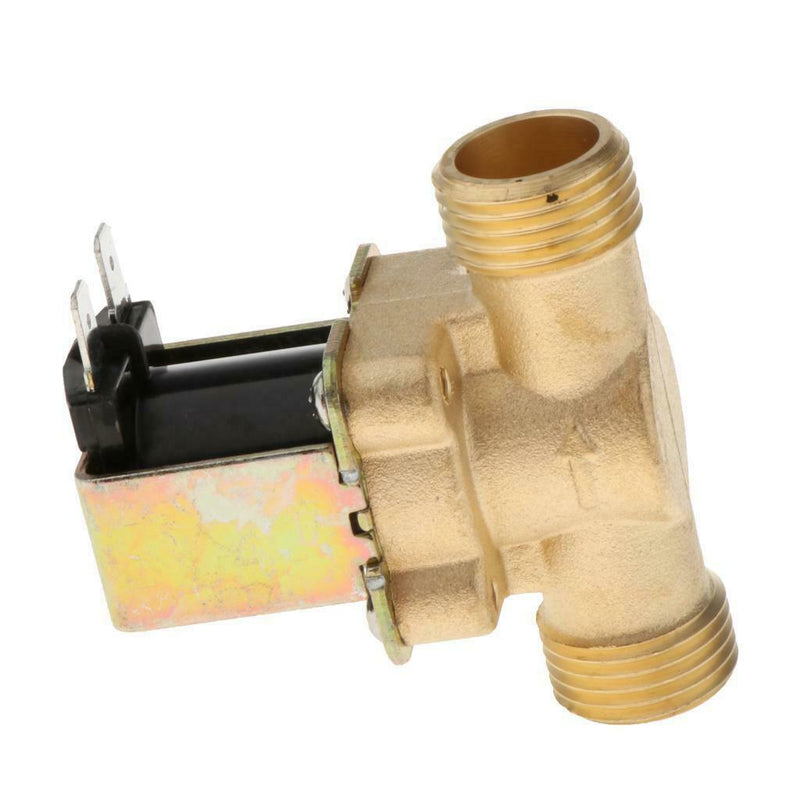 1/2 Inch Electric Solenoid Valve DC12/24/220V Solar Coil Valve for Water DC12V
