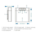 2 in 1  5.0 Audio Adapter Transmitter/Receiver