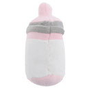 2 pcs NEW Tough Plush Squeaky Baby Bottle Toys Dog/Puppy/Cat Pets Supplies