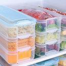 Plastic Storage Bins Refrigerator Storage Box Food Storage Containers With