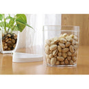 5pcs Food Storage Box Clear Container Set With Pour Lids Kitchen Food Seale