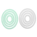 4pcs Metal Cutting Dies Stencil for DIY Scrapbooking Photo (Elliptical Love