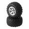 2pcs Plastic Wheel Tires Tyres for 1:12 RC Buggy Monster Truck Spare Parts