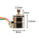 2-Phase 4-Wire mini 8mm stepper motor micro stepping motor copper gear ME