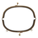 16.5/20cm Retro Metal Frame Kiss Clasps Arch with Handle Handbag Purse