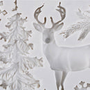 Christmas Tree Elk Snowflake Fondant Cake Mold DIY Sugarcraft Decor Baking lj