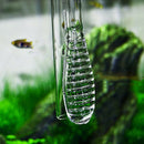 Decorative Glass Lily Pipe Inflow Filter For Aquarium Planted